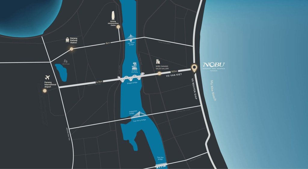 nobu residences da nang toa lac tai vi tri dac dia so 01 duong vo van kiet phuong phuoc my quan son tra tp da nang