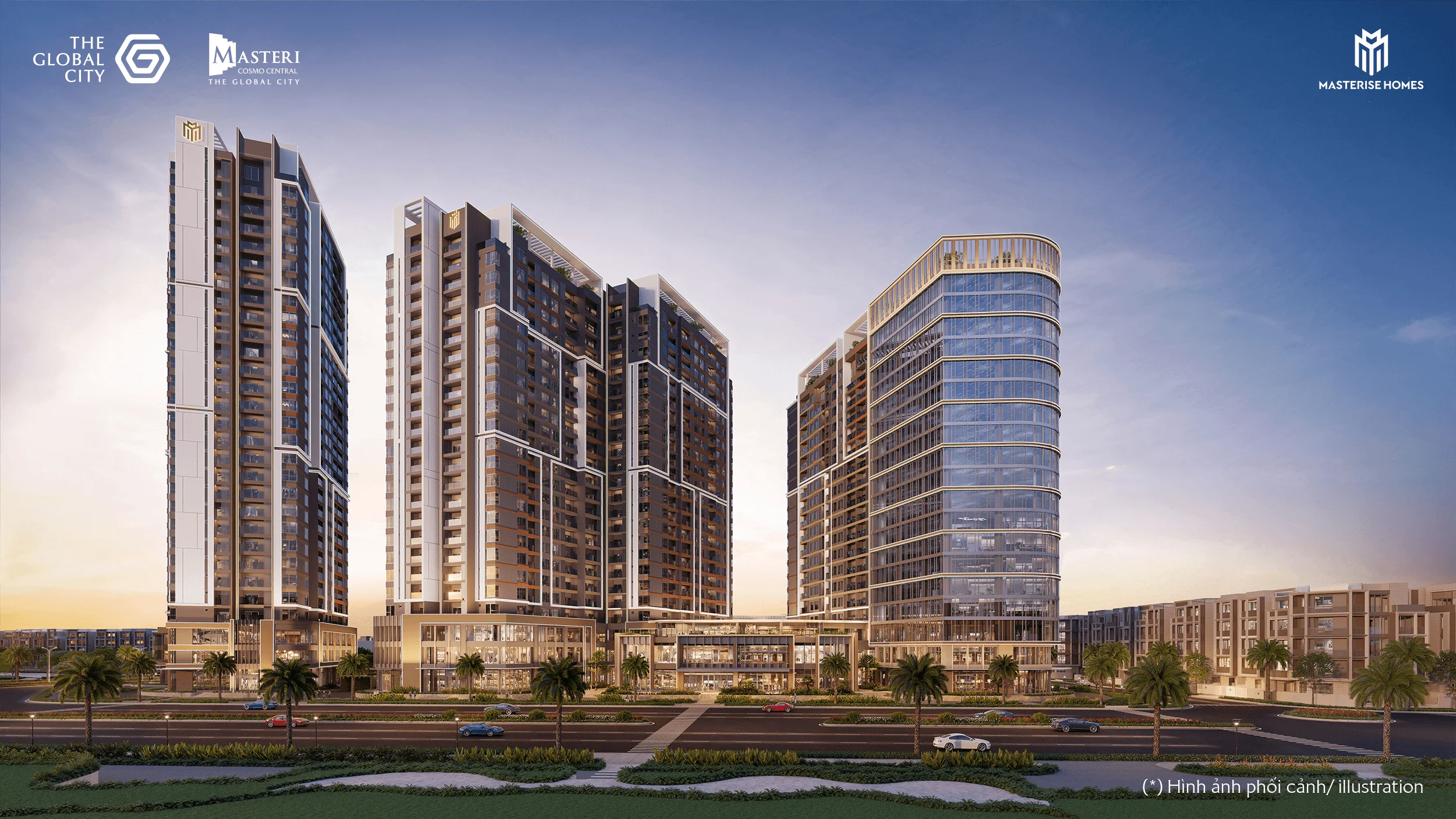 MASTERI COSMO CENTRAL NEW DOWNTOWN CỦA TP.HCM
