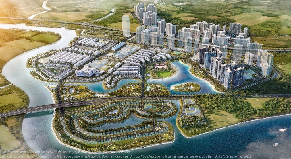 VINHOMES GRAND PARK ĐÔ THỊ ĐÁNG SỐNG TẠI PHÍA NAM 1 vi tri vinhomes grand park duoc bao boc boi s con song lon la song tac va song dong nai
