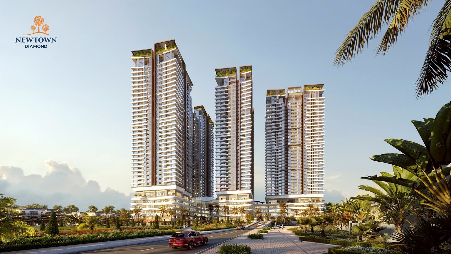 NEWTOWN DIAMOND ĐÀ NẴNG – Căn Hộ Mặt Biển Trong Quần Thể Sân Golf 36 Hố